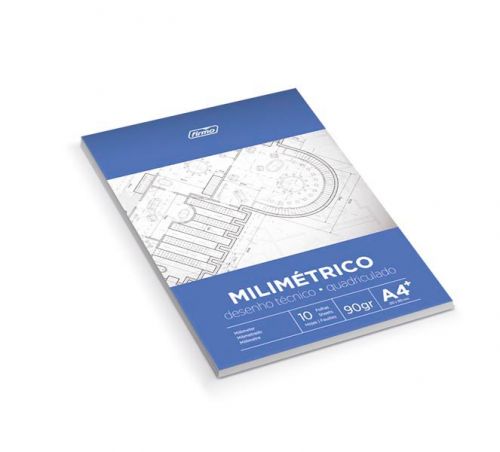 BLOCO MILIMETRICO A3+ 31X41  50FLS , FIRMO , 75435 , 5601645303010
